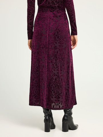 Funky Buddha Spódnica w kolorze czerwony