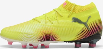 PUMA Soccer shoe 'Future 8 Ultimate' in Yellow: front