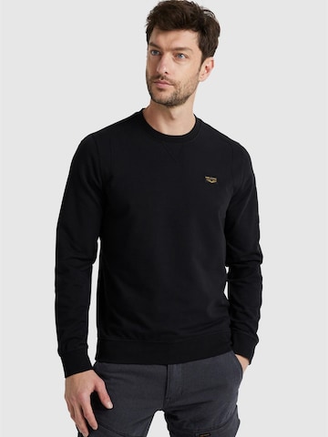 PME Legend Bluzka sportowa 'American Classic sweatshirt' w kolorze czarny: przód