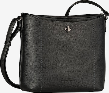 TOM TAILOR Olkalaukku 'Elif' värissä musta: etupuoli