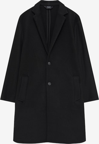 Manteau mi-saison Pull&Bear en noir : devant