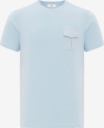 T-Shirt Daniel Hills en bleu : devant