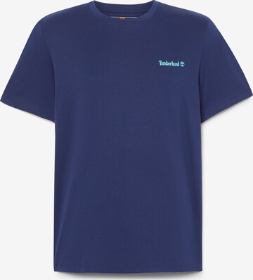 T-Shirt TIMBERLAND en bleu : devant