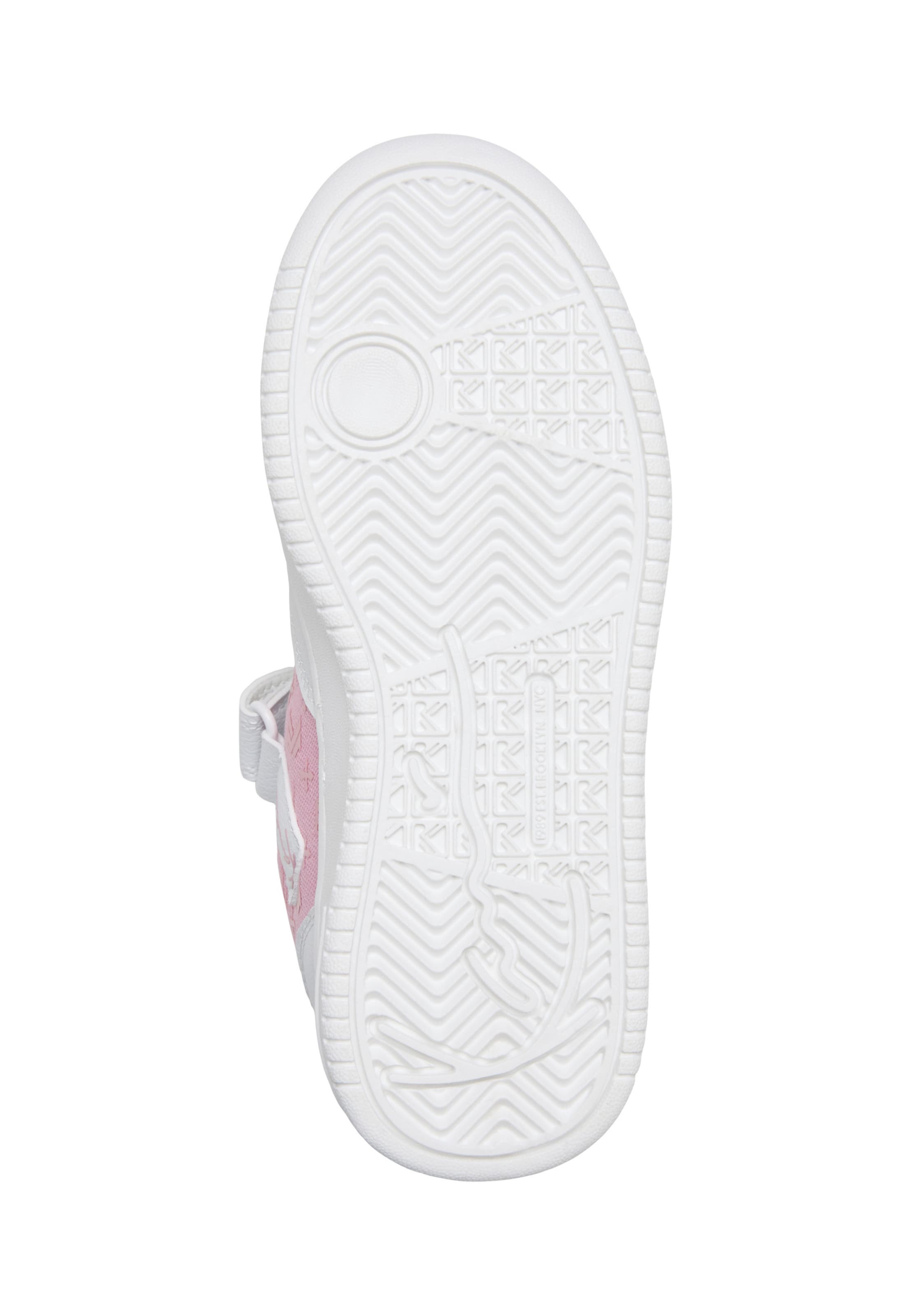 Sneaker '89 Tongue' di Karl Kani in bianco