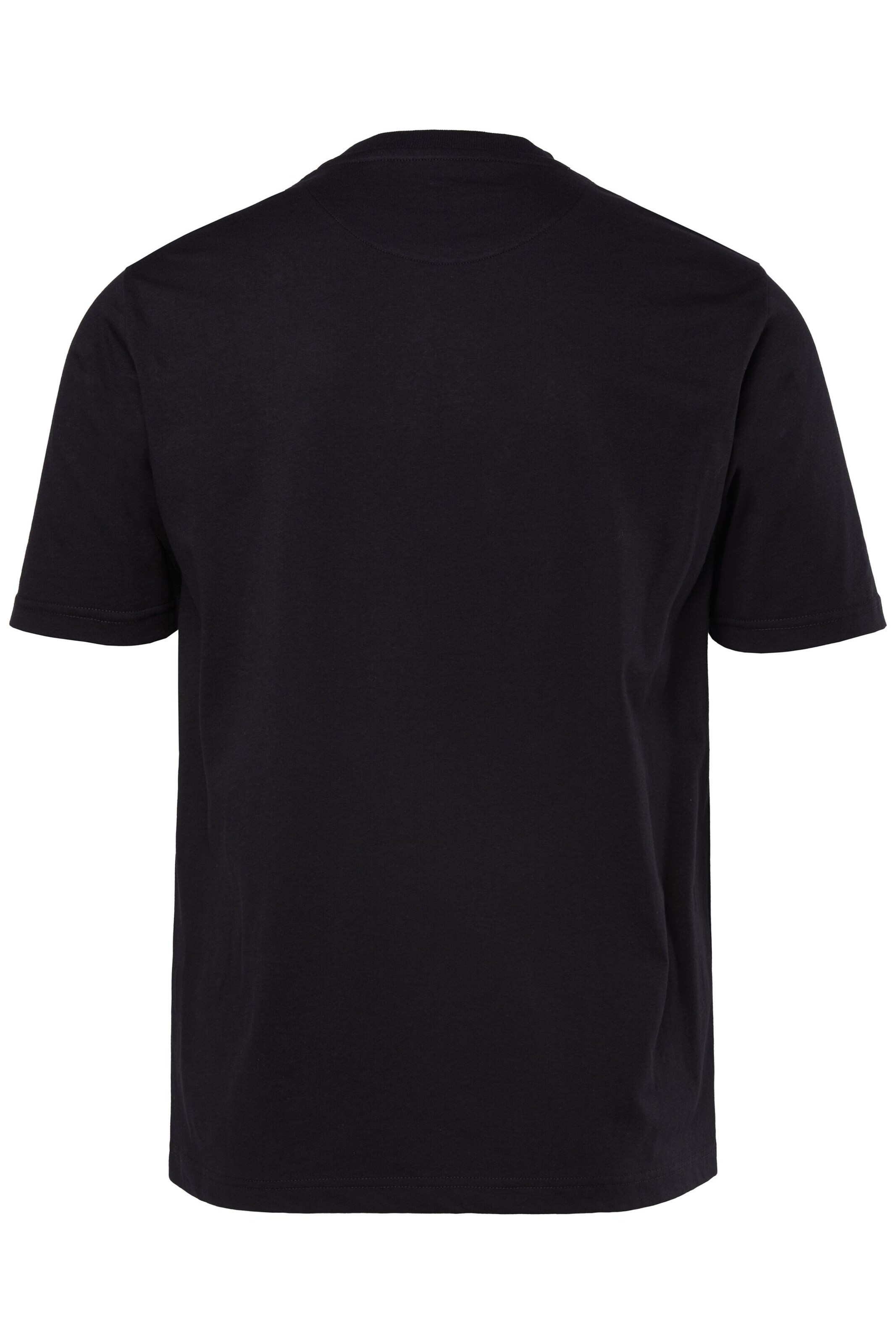 Men Plus Shirt in Black