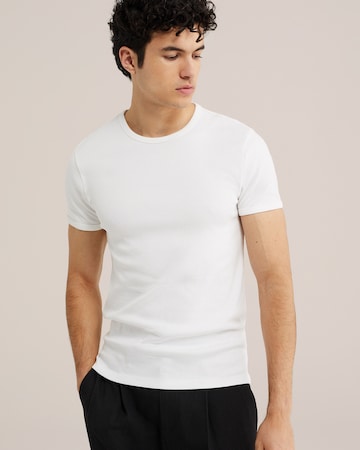 WE Fashion T-Shirt in Weiß: Vorderseite