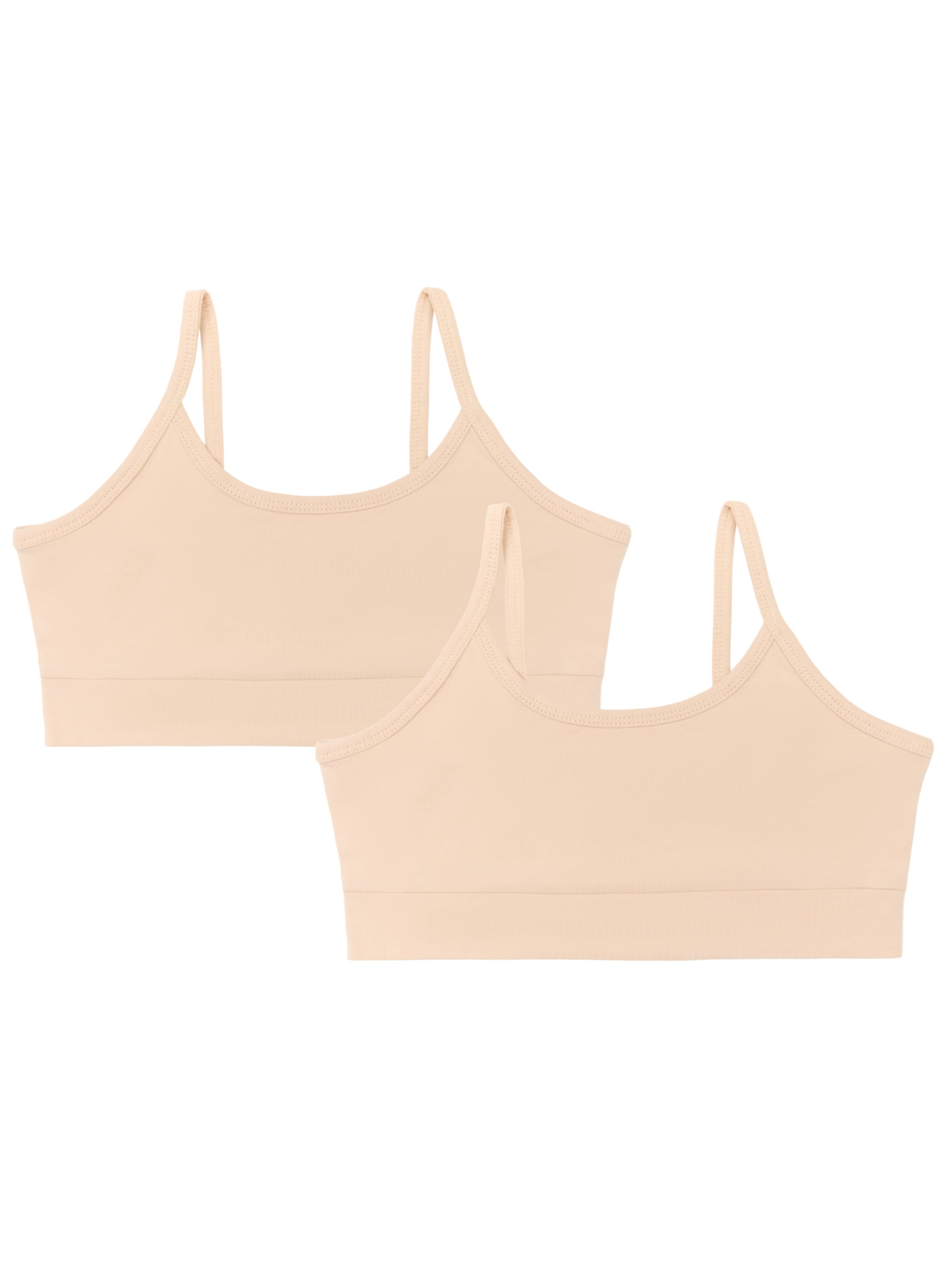 Albero Natur Bralette Bra in Beige: front