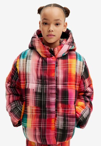 Desigual Winter jacket in Mixed colours: front