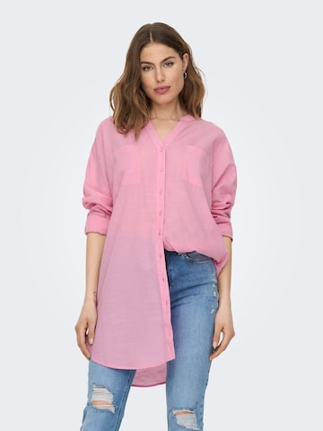 Camicia da donna di ONLY in rosa