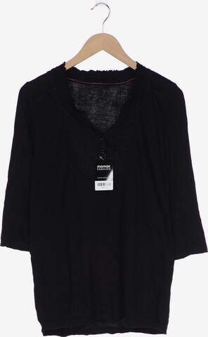 TOM TAILOR DENIM Top & Shirt in L in Black: front