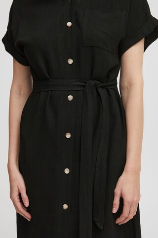 Fransa Shirt Dress 'Atel' in Black