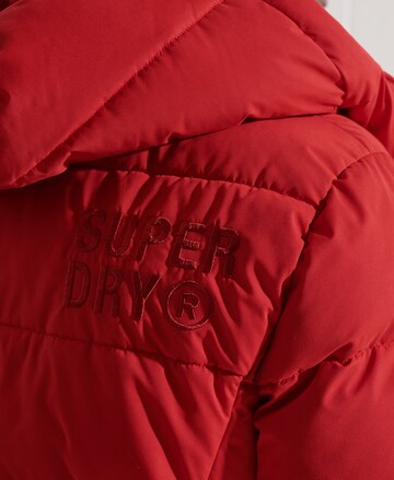 Superdry Winterjas 'Mountain' in Rood