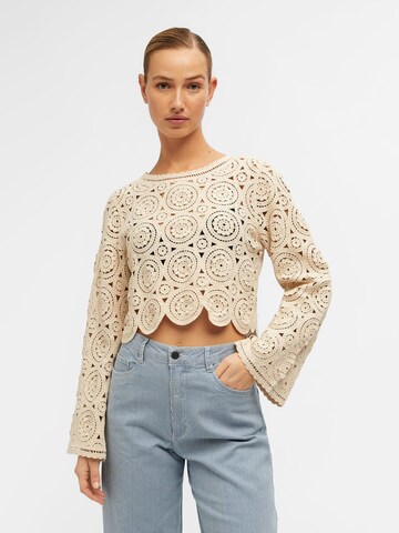 OBJECT Sweater 'Ray' in Grey: front