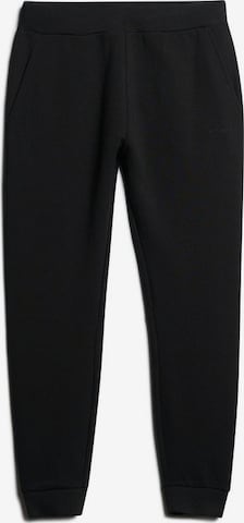 Pantalon Superdry en noir : devant