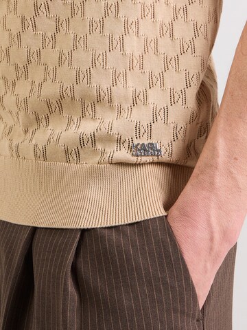 Karl Lagerfeld Πουλόβερ σε μπεζ