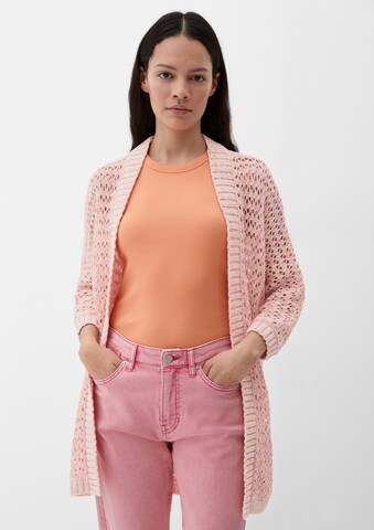 Cardigan s.Oliver en rose : devant