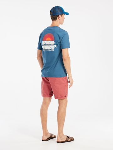 PROTEST Regular Trousers 'PRTComie' in Red