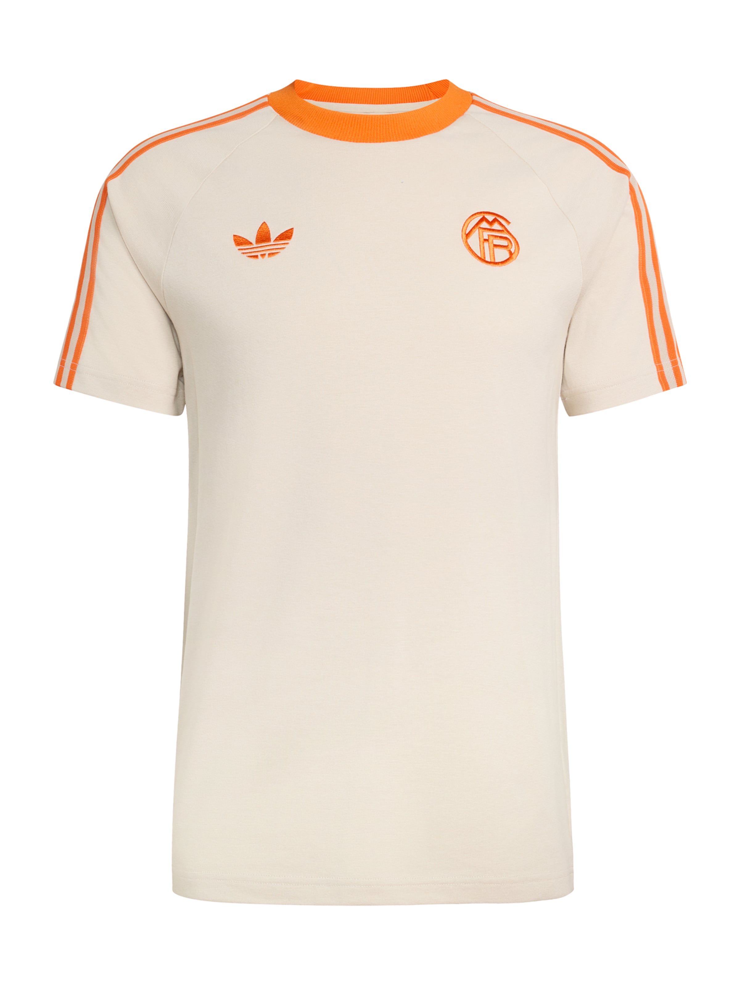 ADIDAS PERFORMANCE Λειτουργικό μπλουζάκι 'FCB' σε καπουτσίνο / πορτοκαλί, Άποψη προϊόντος