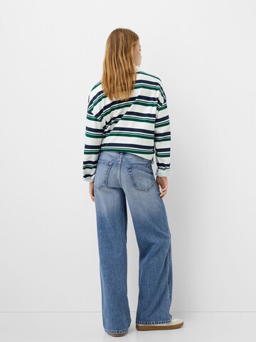 Loosefit Jean Bershka en bleu