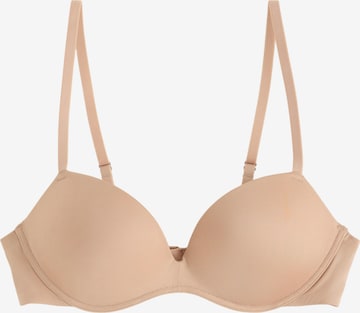Lindex T-Shirt BH 'Wirefree' in Beige: Vorderseite