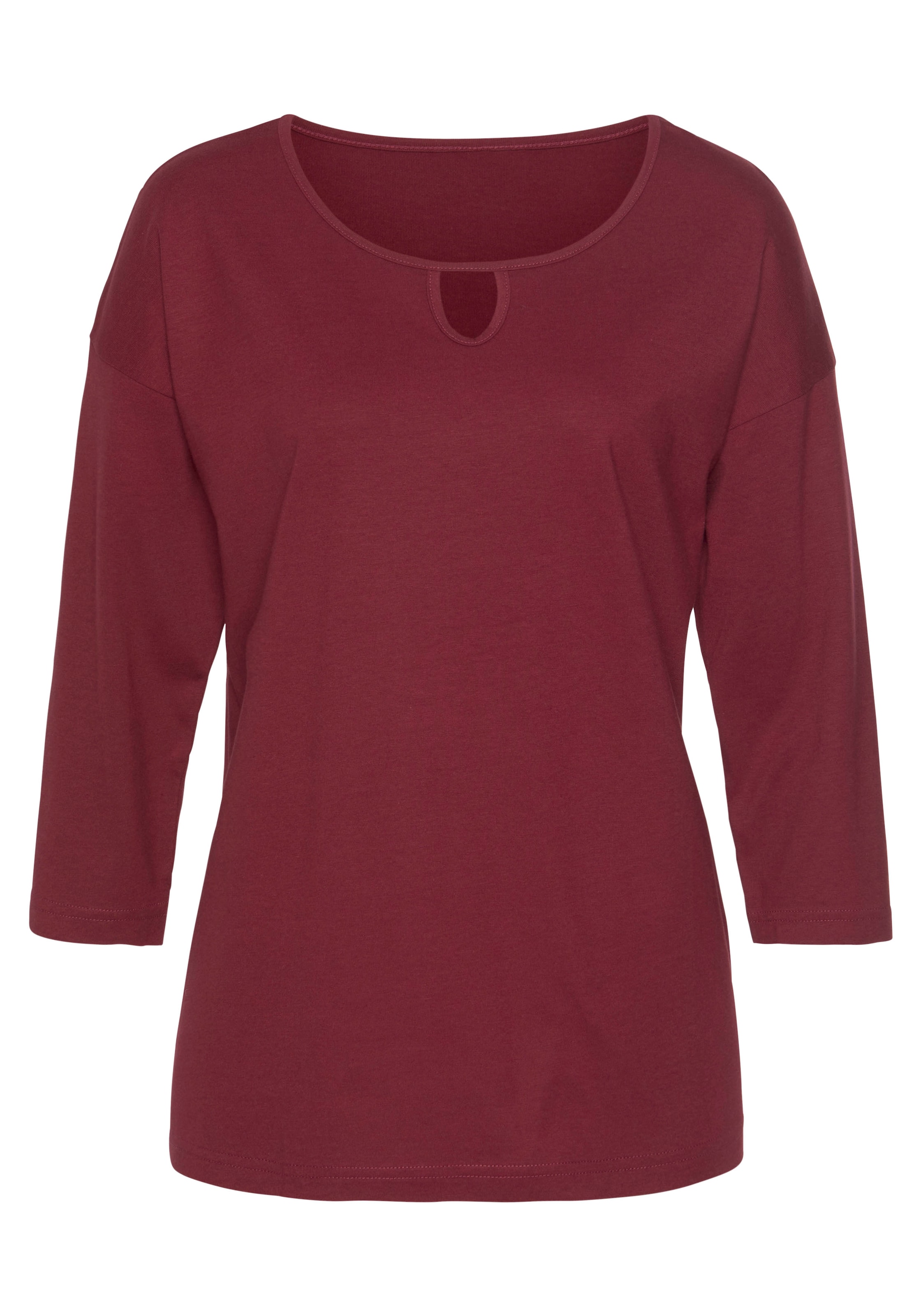 s.Oliver - Camiseta para dormir en rojo: frente