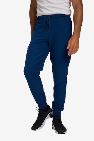 JP1880 Tapered Athletic Pants in Blue: front
