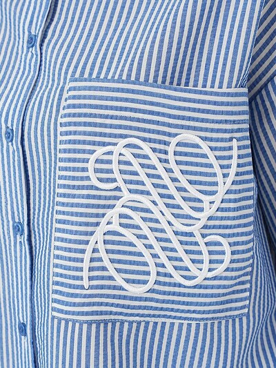 Camicia da donna in S Bigdart di colore marino, Visualizzazione prodotti