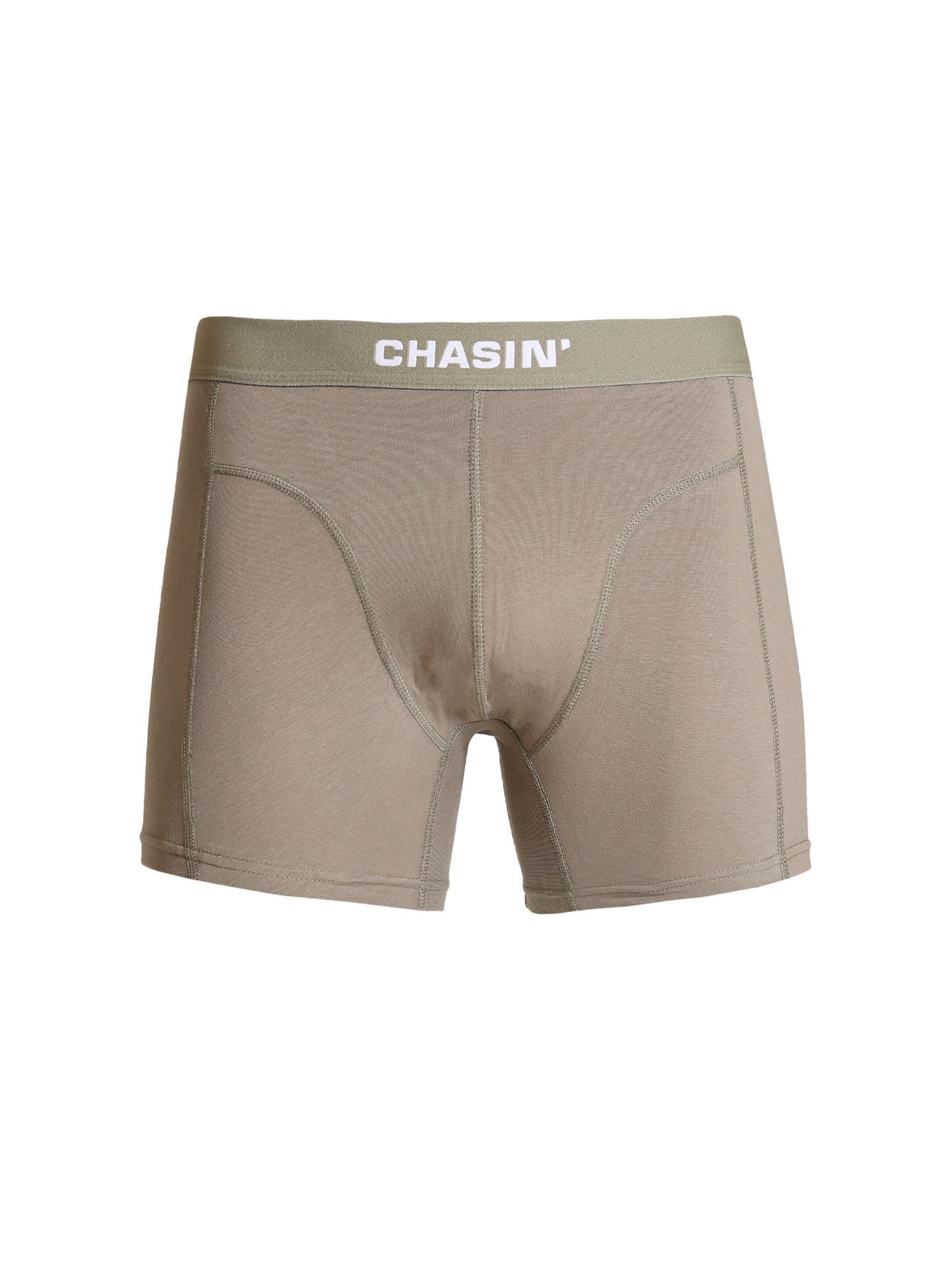 CHASIN' Boxershorts 'Thrice Moss' in Beige