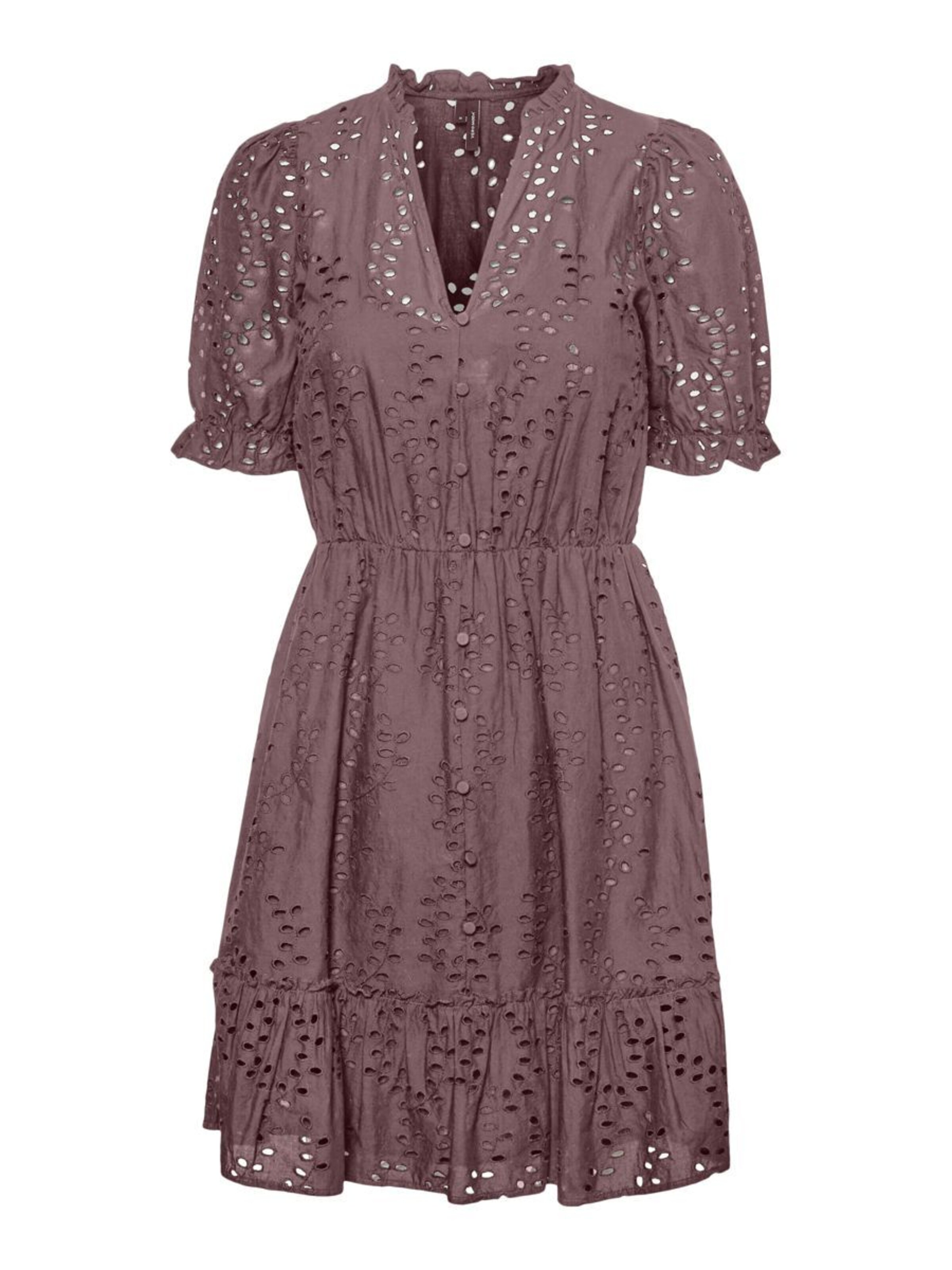 Frauen Kleider VERO MODA Kleid in Braun - GE43815 Frauen Kleider VERO MODA Kleid in Braun - GE43815