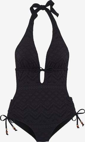 Costume intero di LASCANA in nero: frontale