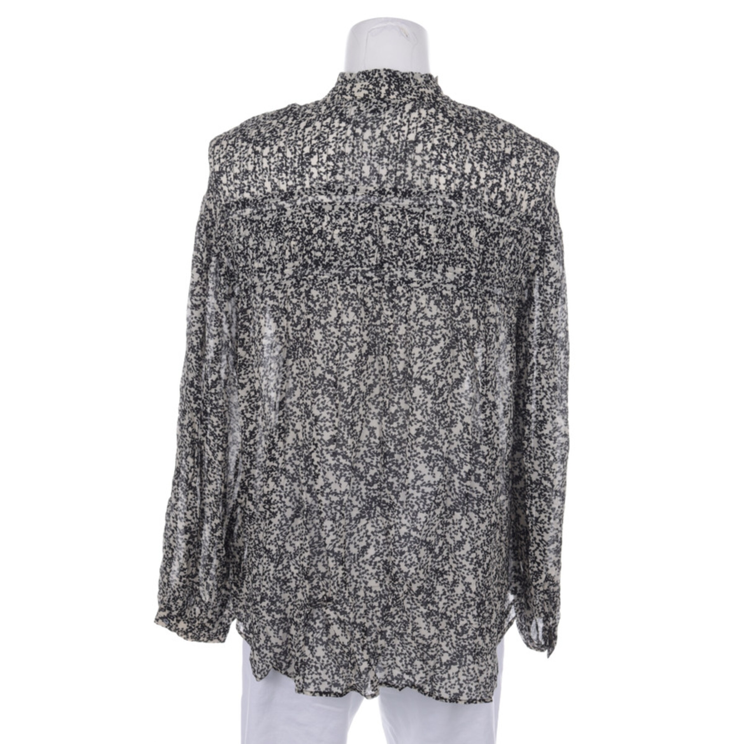 0039 Italy Bluse / Tunika S in Beige