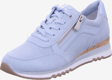 Baskets basses MARCO TOZZI en bleu : devant