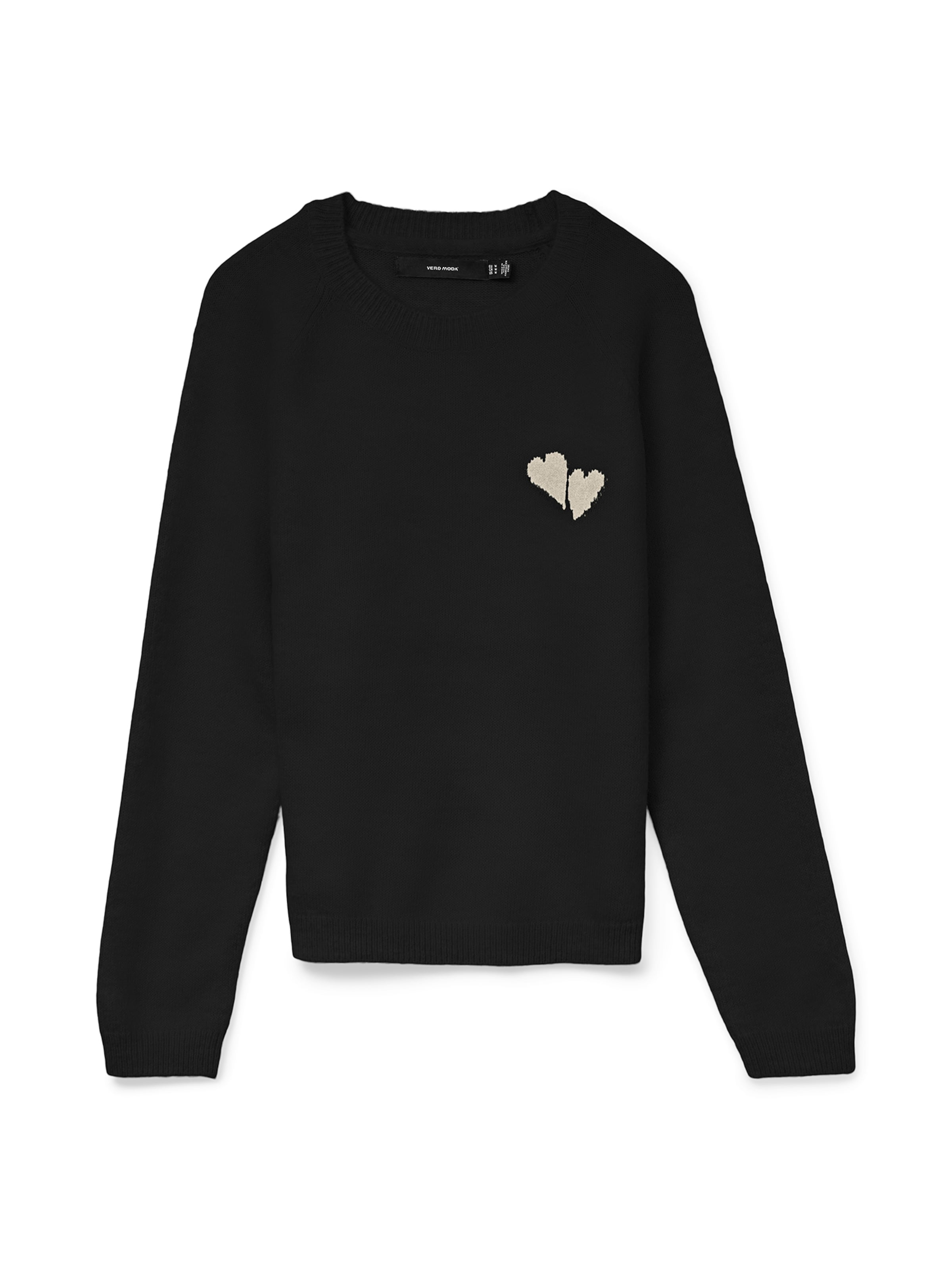 Pull-over 'VMBam' VERO MODA en noir : devant