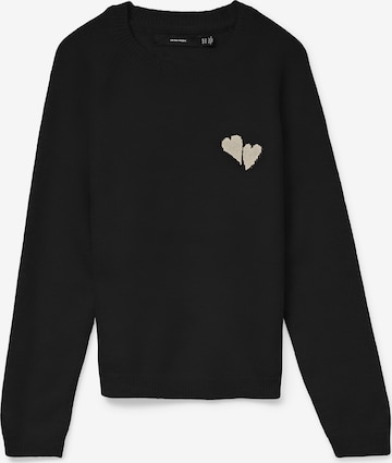 VERO MODA Pullover 'VMBam' i sort: forside