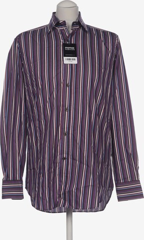 Etro Button Up Shirt in M in Purple: front