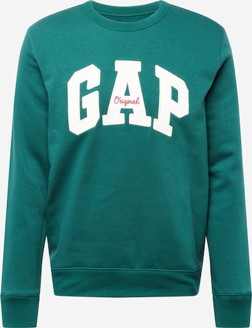 GAP Sweatshirt i grön: framsida