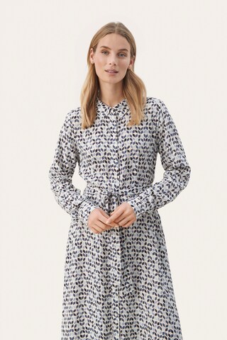 Part Two Shirt dress in Blue