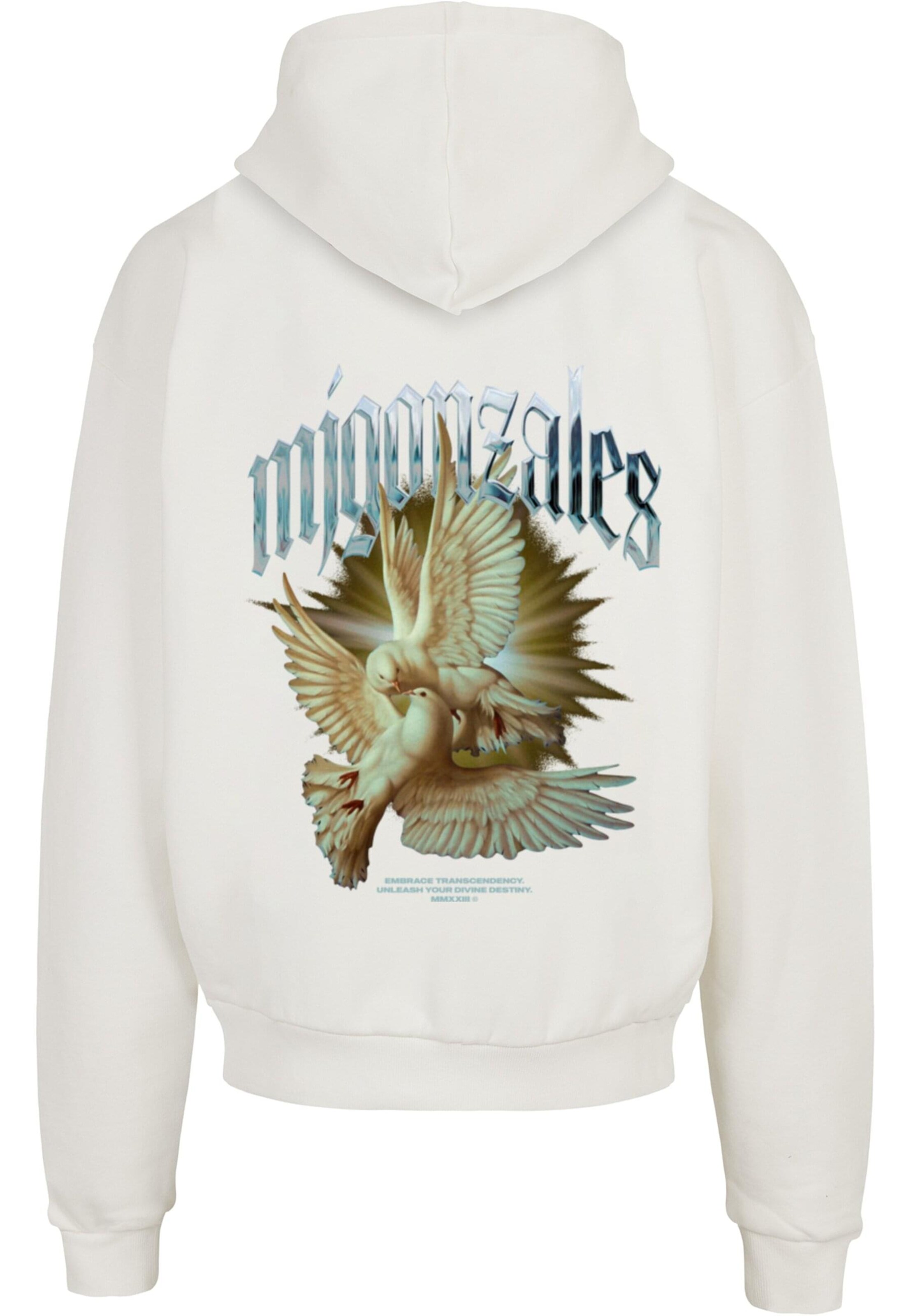 Felpa 'Spirit' di MJ Gonzales in bianco