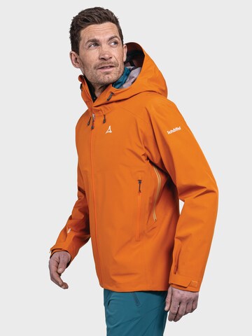 Schöffel Outdoorjas ' Cascata ' in Oranje