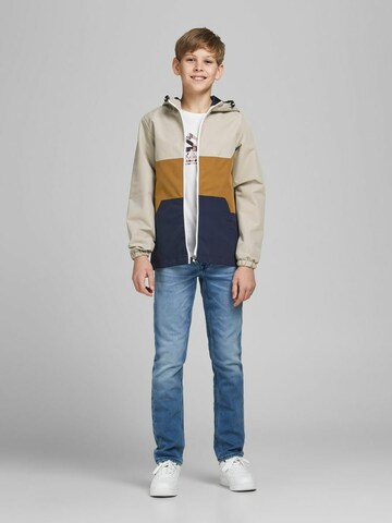 Jack & Jones Junior Φθινοπωρινό και ανοιξιάτικο μπουφάν 'Luke' σε μπεζ