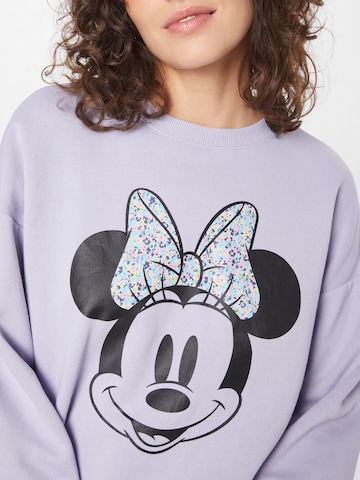 ONLY Sweatshirt 'DISNEY' in Lila