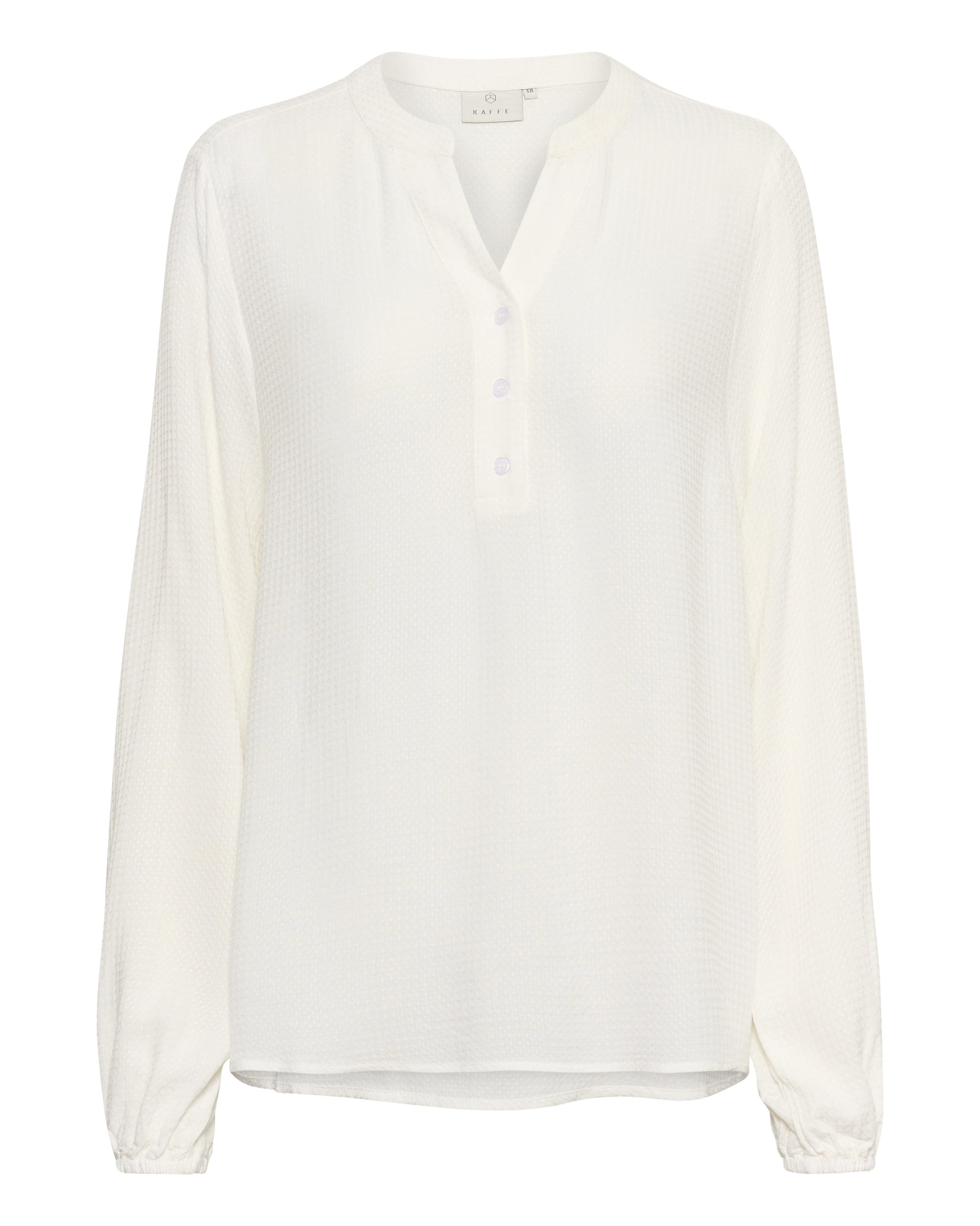 Kaffe Bluse 'KA Mathilde' in Weiß: Vorderseite