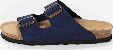 Mule 'Athena' Bayton en bleu : devant
