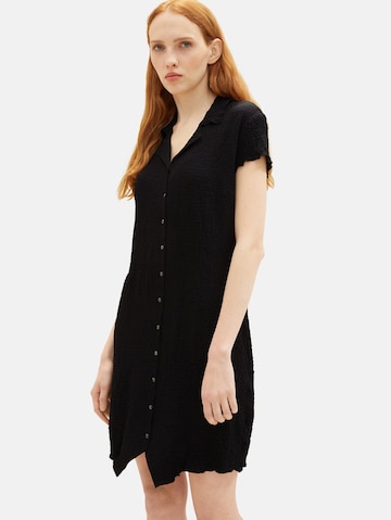 TOM TAILOR DENIM Shirt Dress in Black