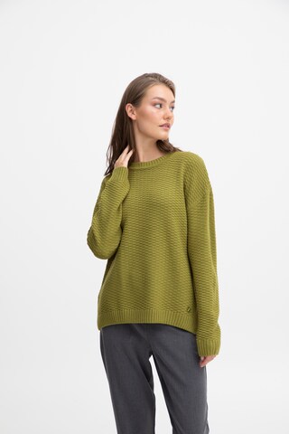 Oxmo Pullover 'Milla' in Grün: predná strana