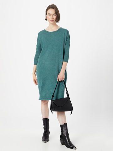 SAINT TROPEZ Knitted dress 'Mila' in Green