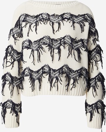 OUI Neulepaita värissä valkoinen: etupuoli