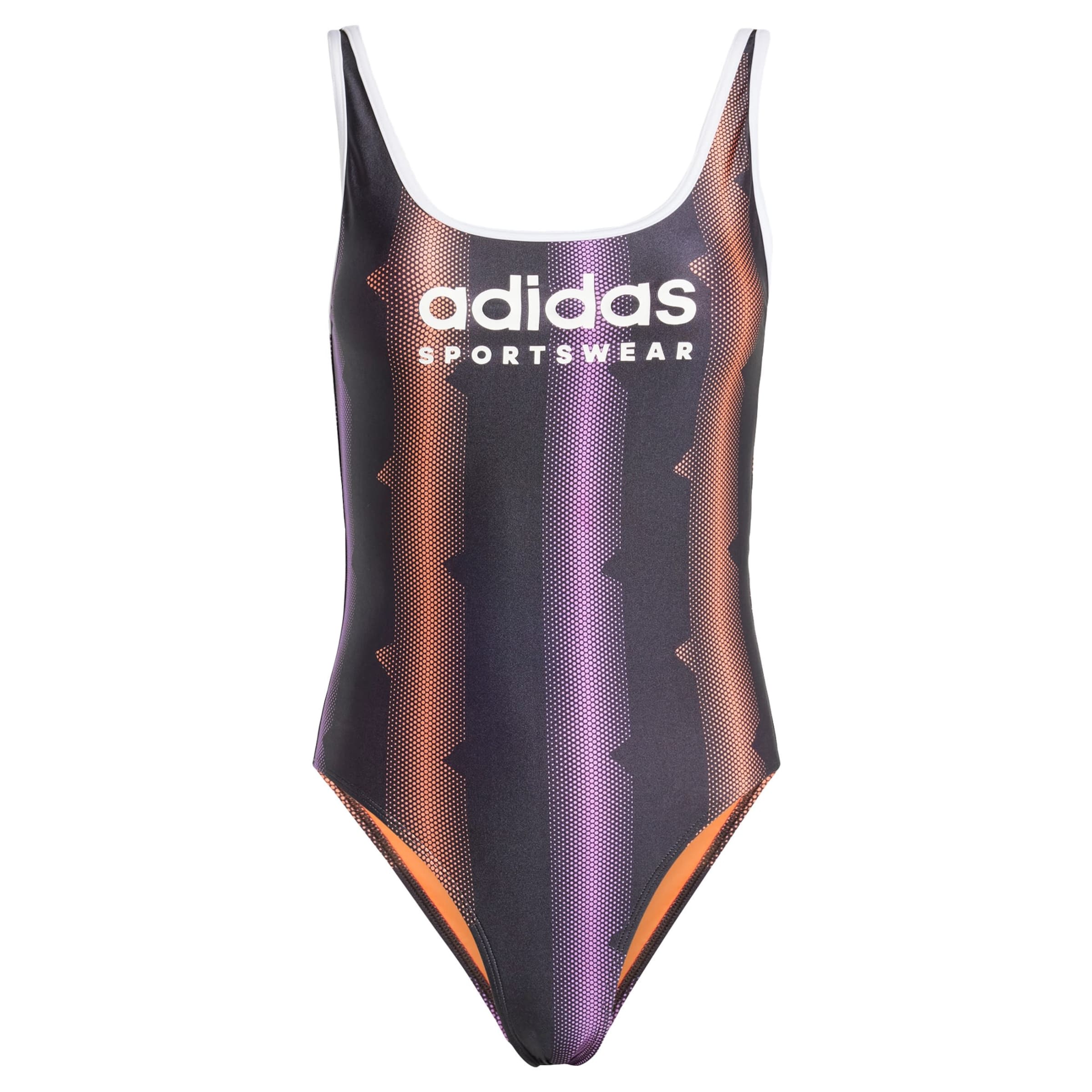 ADIDAS SPORTSWEAR Μπουστάκι Αθλητικό ολόσωμο μαγιό 'Tiro' σε μαύρο: μπροστά