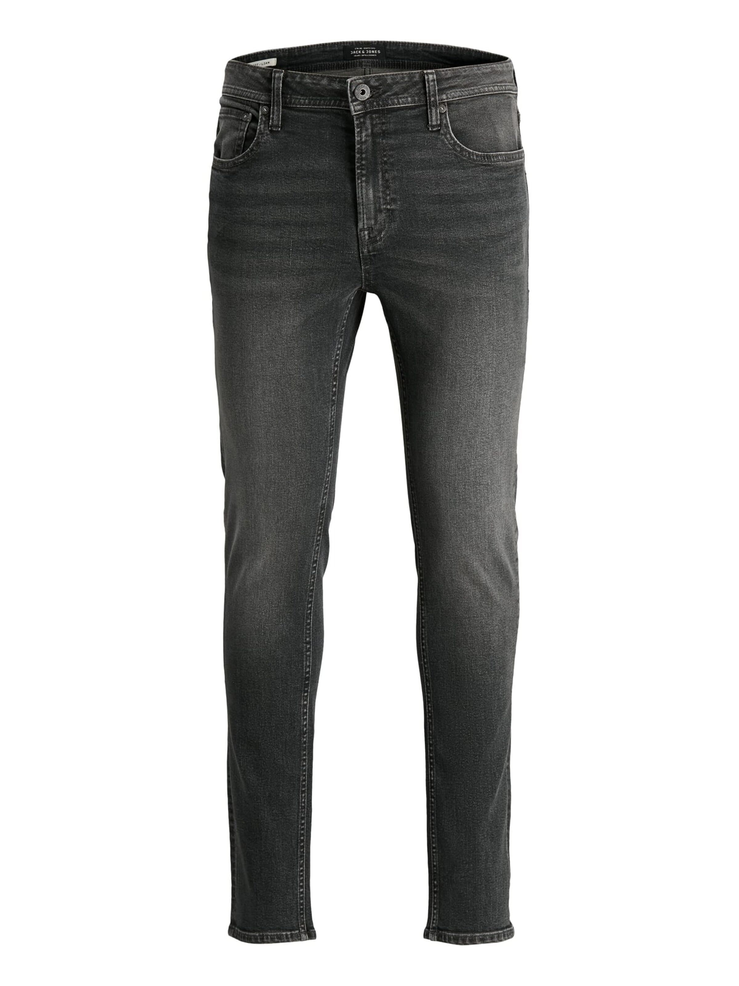 JACK & JONES Baggy Jeans in Black: front