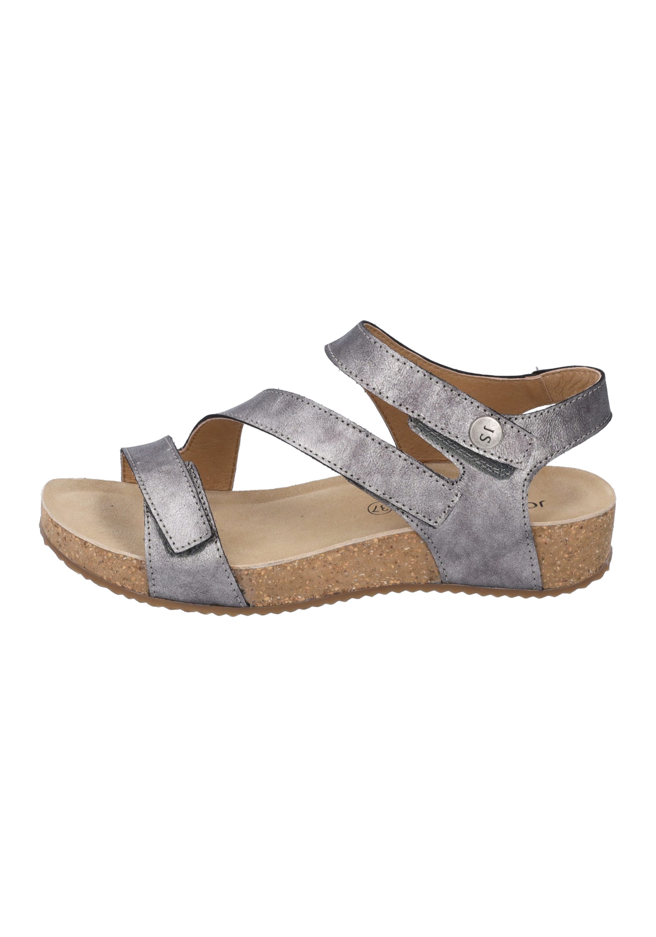 JOSEF SEIBEL Sandals 'Tonga' in Grey: front